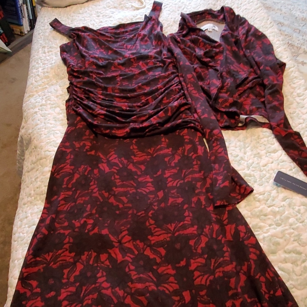 Red/black dress